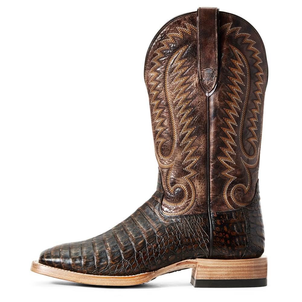 Ariat Relentless Pro Western Boot - TOFFEE CAIMAN BELLY