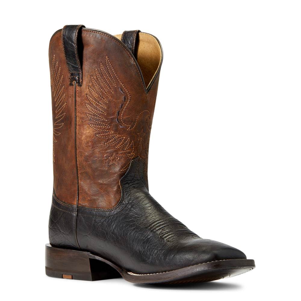 Ariat Circuit Eagle Western Boot - REAL BROWN