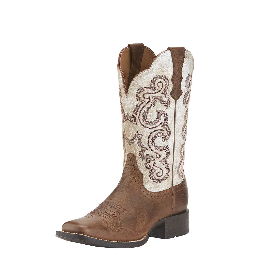 Ariat Quickdraw Western Boot - SANDSTORM