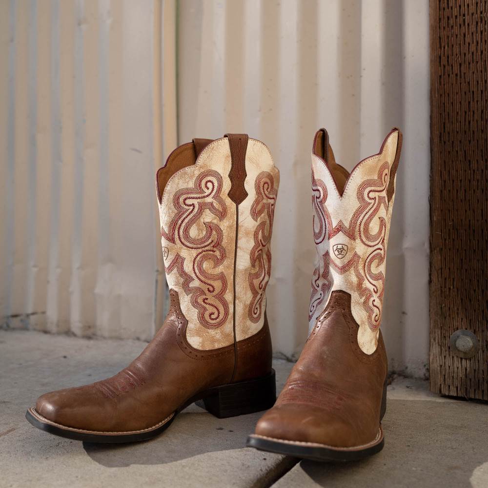 Ariat Quickdraw Western Boot - SANDSTORM