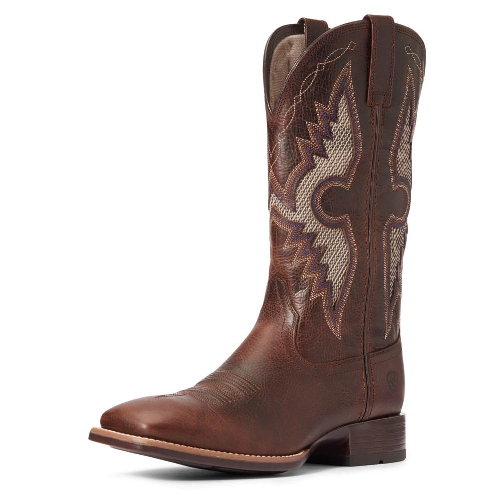 Ariat Solado VentTEK Western Boot - DARK WHISKEY