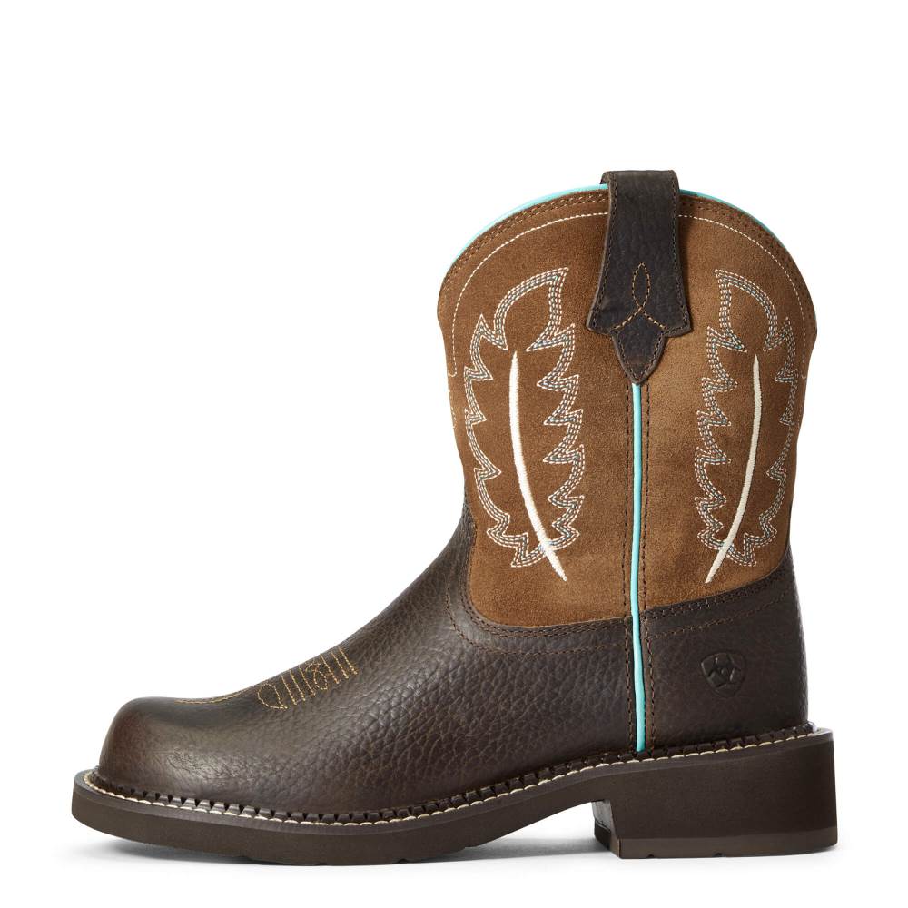 Ariat Fatbaby Heritage Feather II Western Boot - COTTAGE