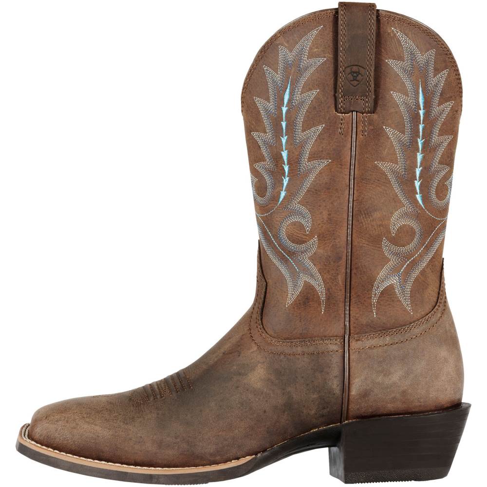 Ariat Sport Outfitter Western Boot - DISTRESSED BROWN