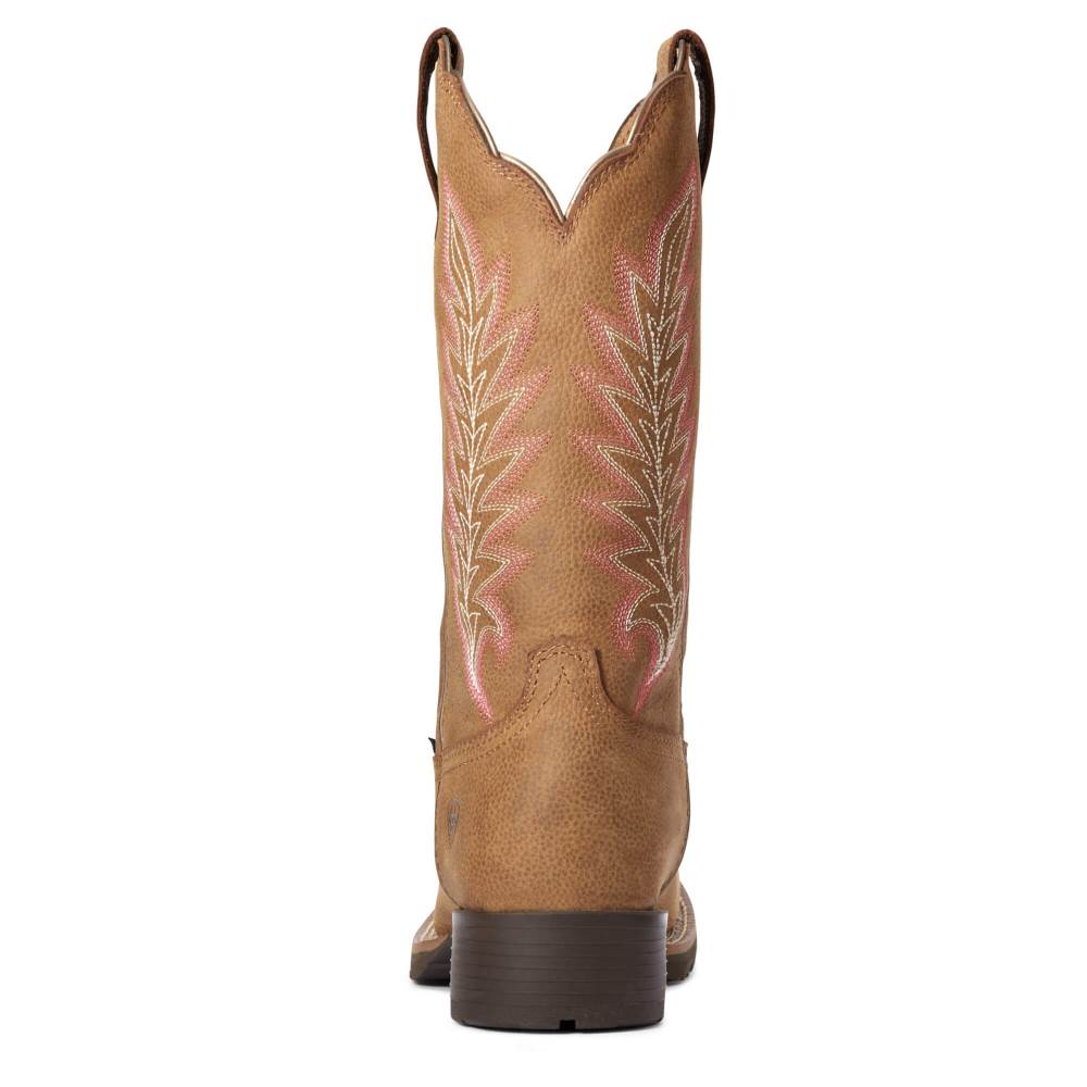 Ariat Hybrid Rancher Waterproof Western Boot - PEBBLED TAN