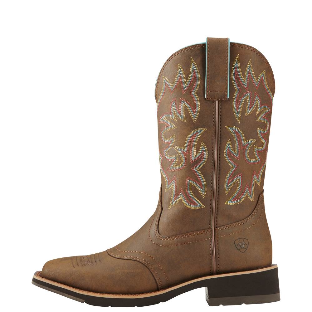 Ariat Delilah Western Boot - TOASTED BROWN