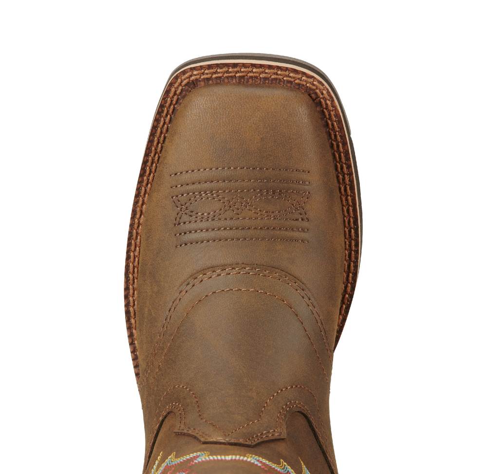 Ariat Delilah Western Boot - TOASTED BROWN