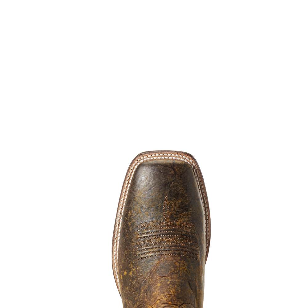 Ariat Circuit Champ Western Boot - WOODSMOKE