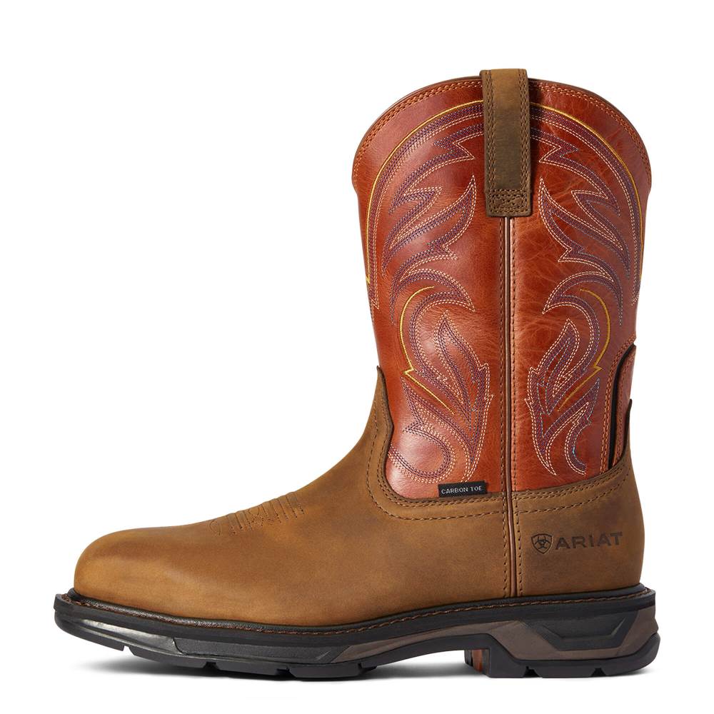 Ariat WorkHog XT Cottonwood Carbon Toe Work Boot - DARK EARTH