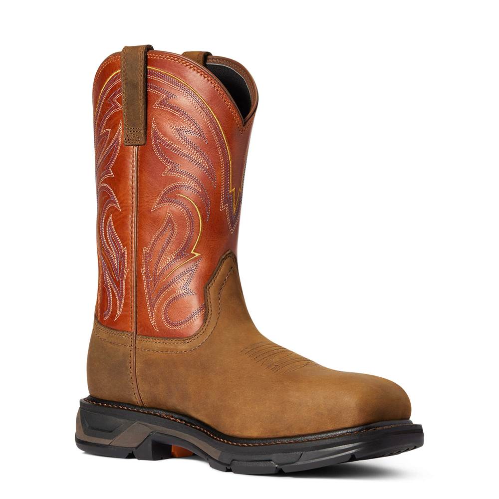 Ariat WorkHog XT Cottonwood Carbon Toe Work Boot - DARK EARTH