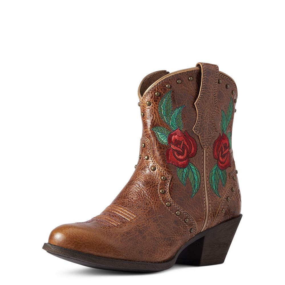 Ariat Gracie Rose Western Boot - PARMA TAN