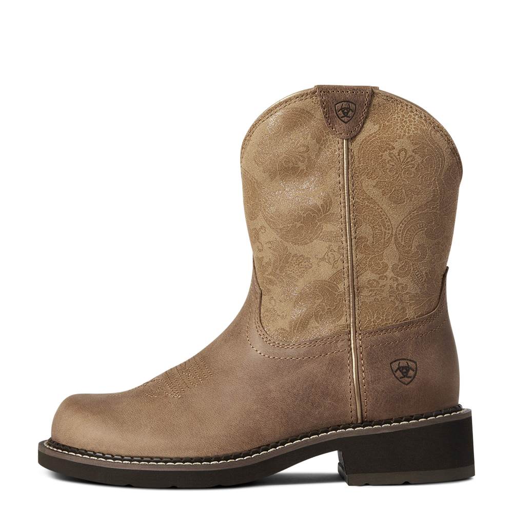 Ariat Fatbaby Heritage Fay Western Boot - AGED TAN