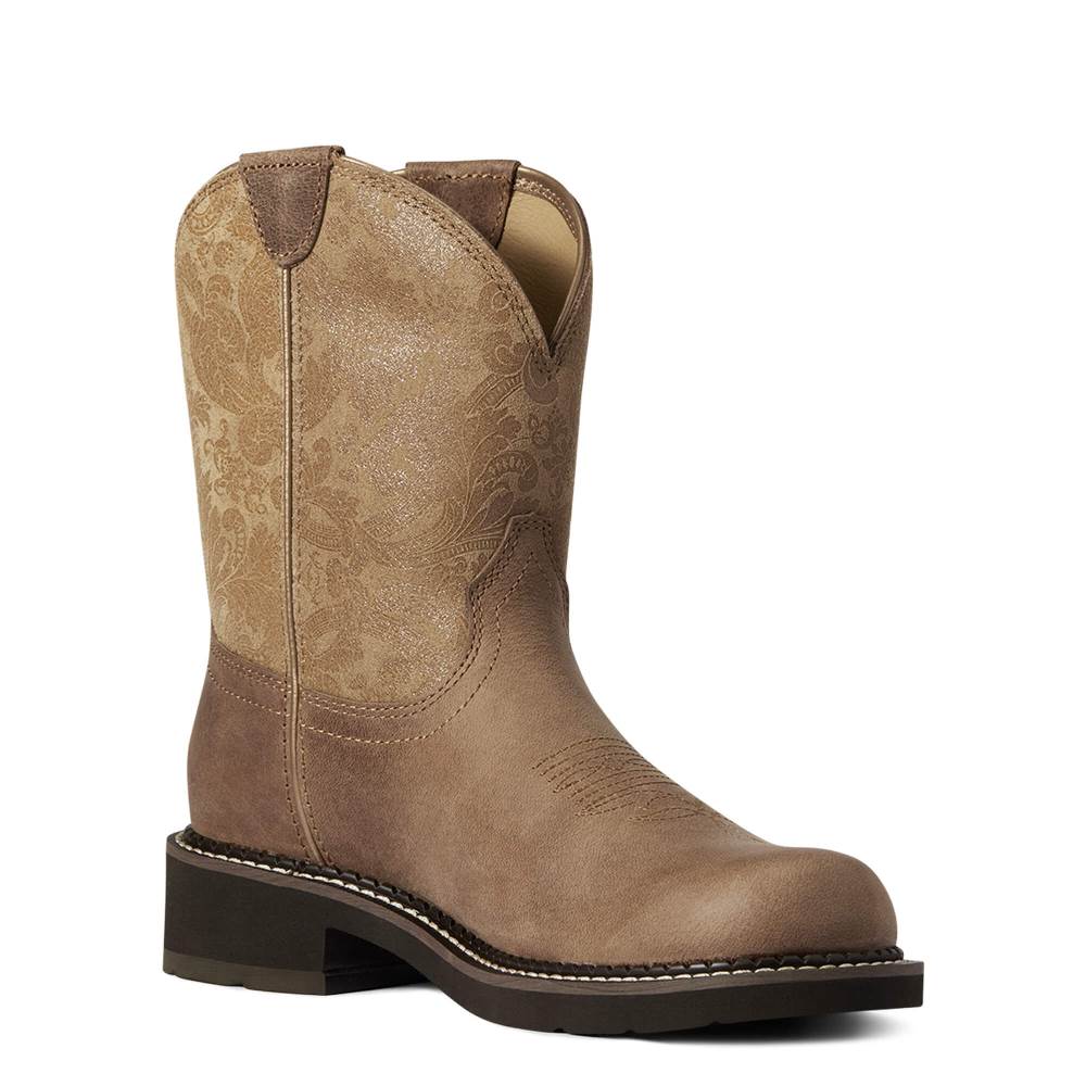 Ariat Fatbaby Heritage Fay Western Boot - AGED TAN