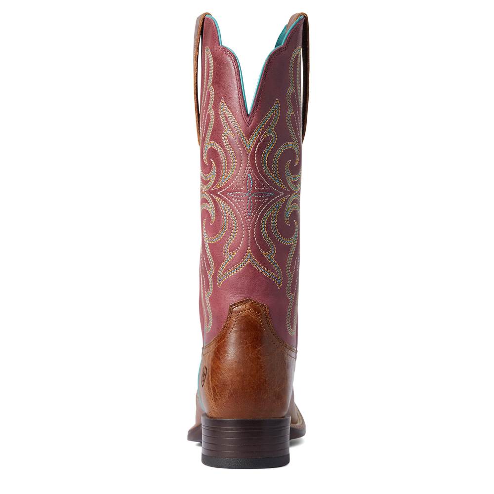 Ariat Primera StretchFit Western Boot - DARK TAN