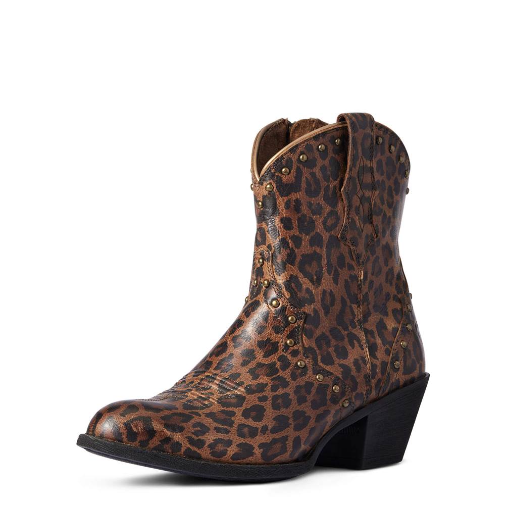 Ariat Gracie Western Boot - LEOPARD PRINT