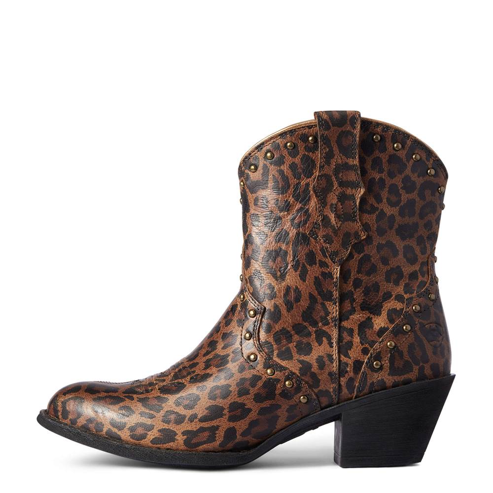 Ariat Gracie Western Boot - LEOPARD PRINT