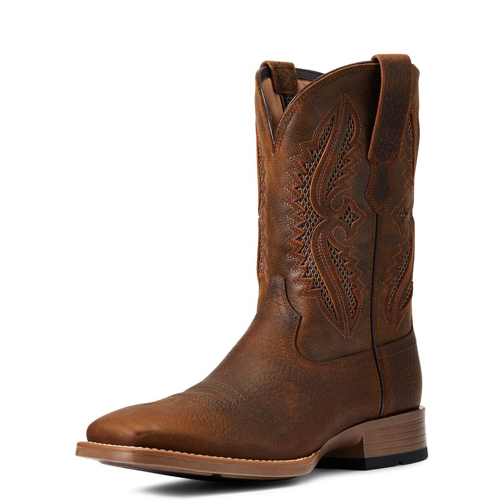 Ariat Rowder VentTek 360° Western Boot - EARTH - Click Image to Close