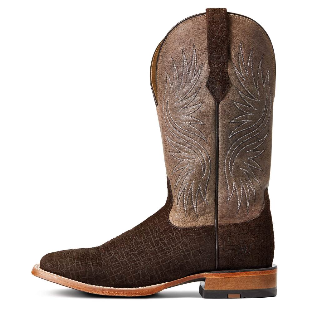 Ariat Circuit Rockridge Western Boot - DARK COFFEE