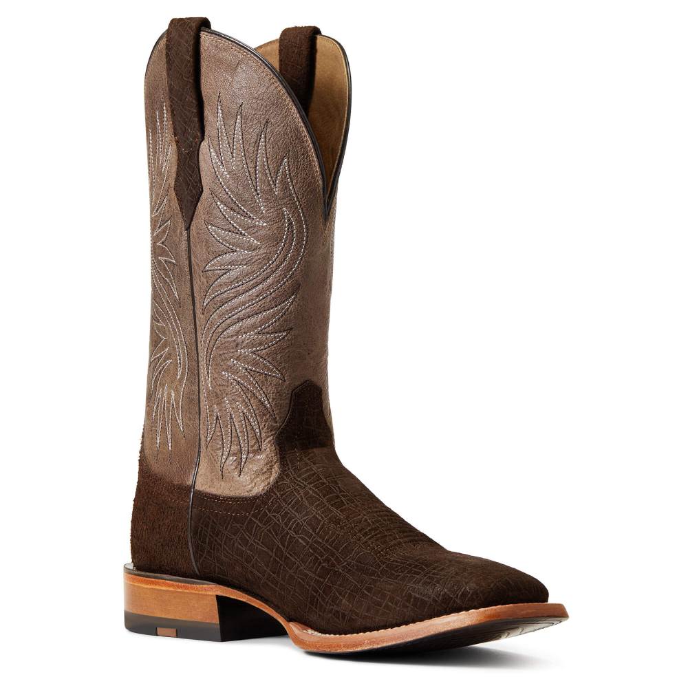 Ariat Circuit Rockridge Western Boot - DARK COFFEE