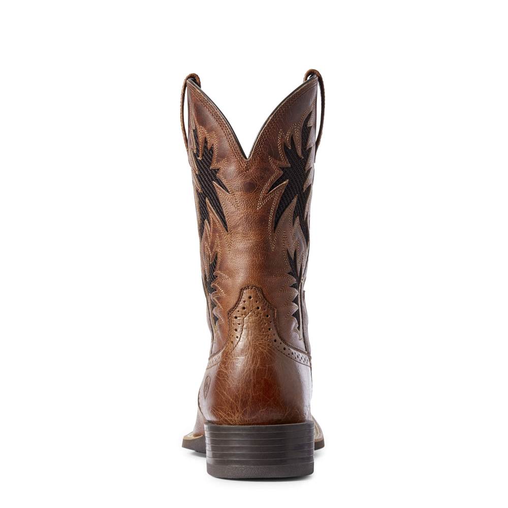 Ariat Sport Cool VentTEK Western Boot - DARK TAN