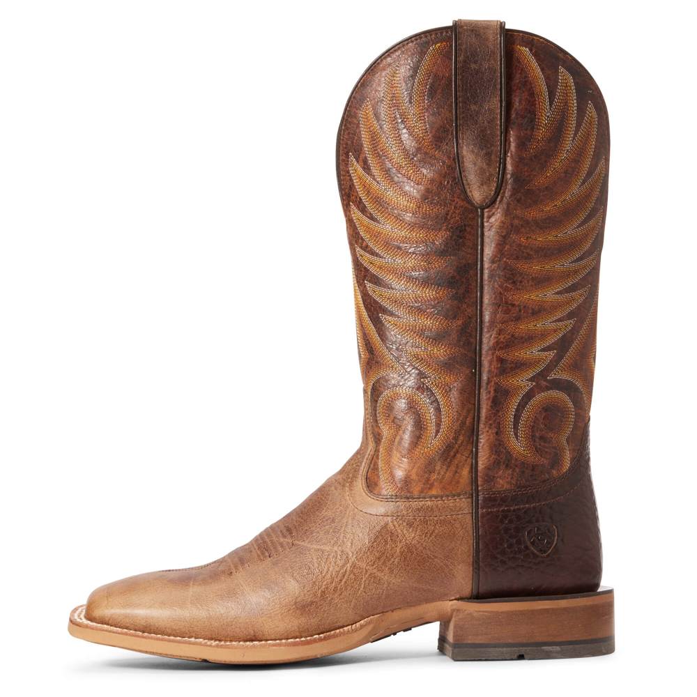 Ariat Toledo Western Boot - NATURAL CRUNCH