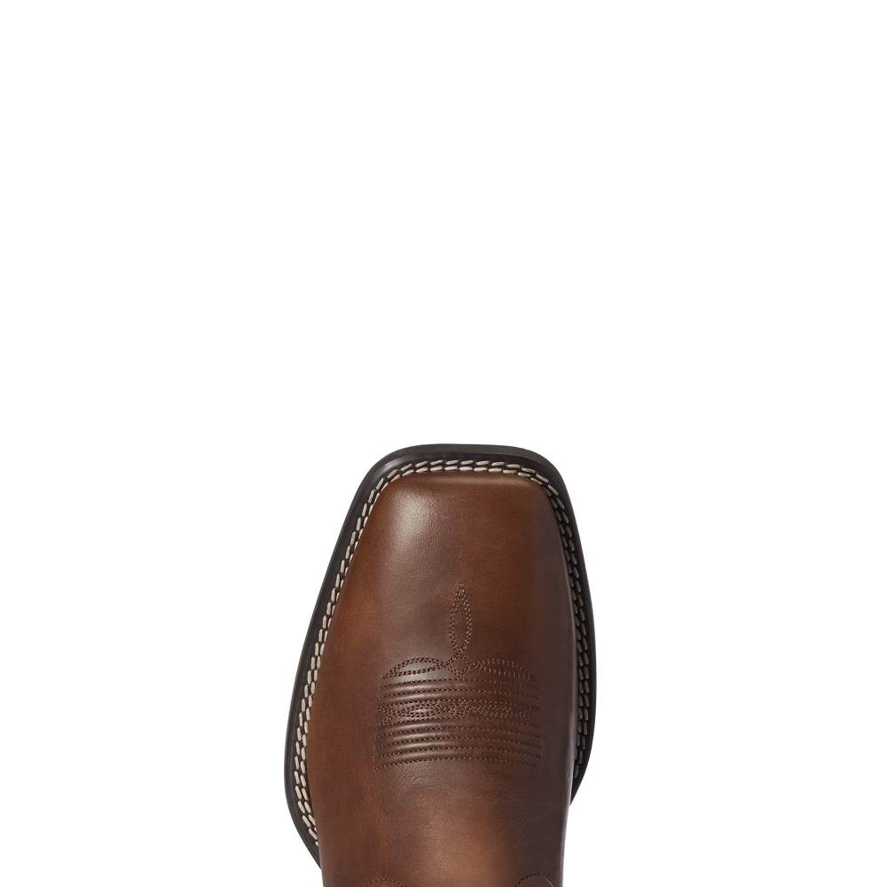 Ariat Sport Orgullo Mexicano Western Boot - CHOCOLATE