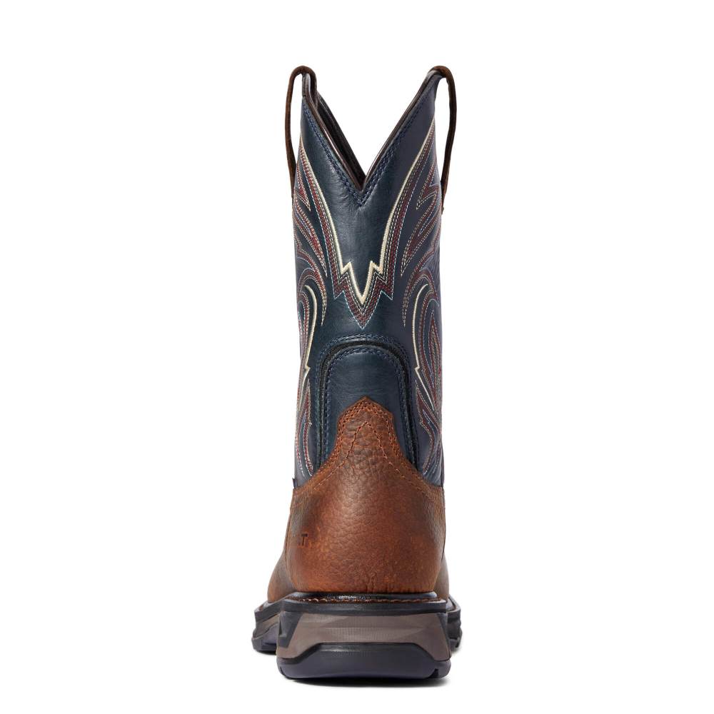 Ariat WorkHog XT Cottonwood Carbon Toe Work Boot - BROWN OILED ROWDY