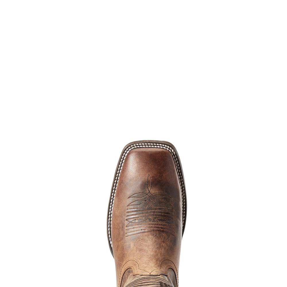 Ariat Circuit Patriot Western Boot - WEATHERED TAN