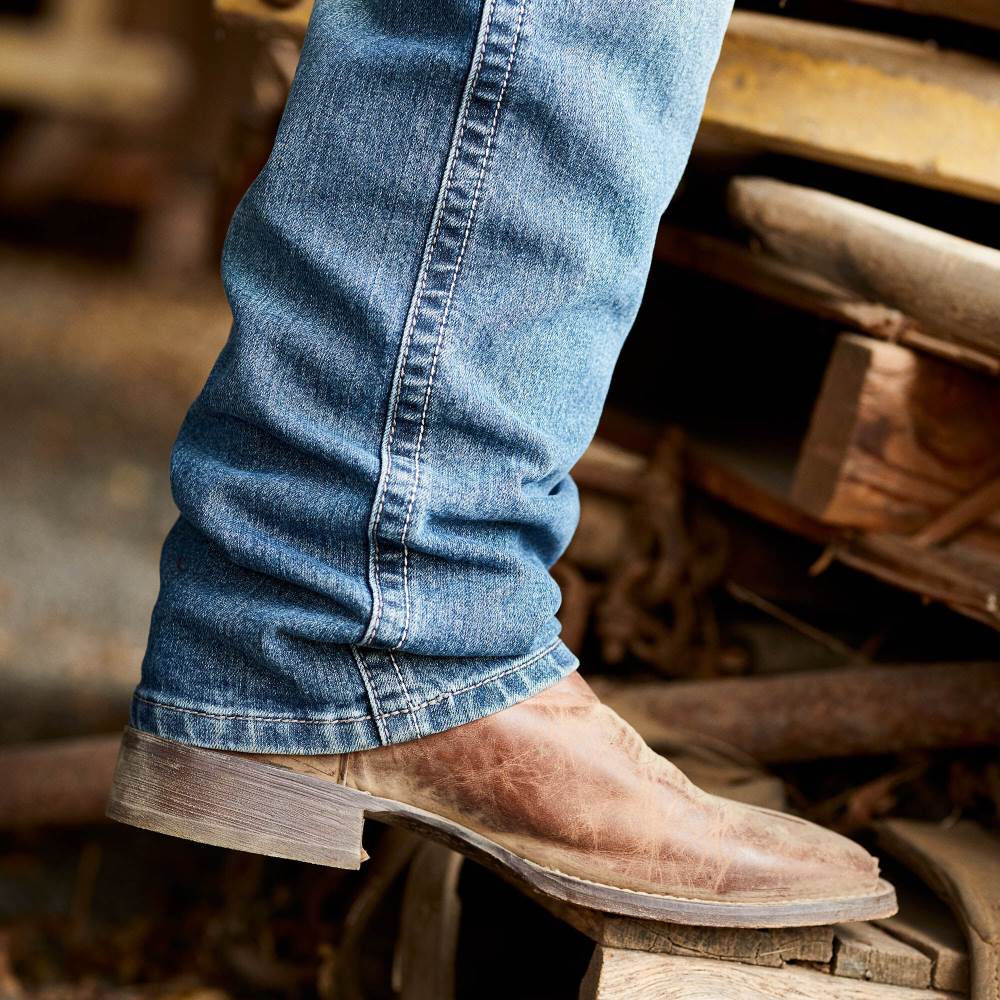 Ariat Circuit Patriot Western Boot - WEATHERED TAN