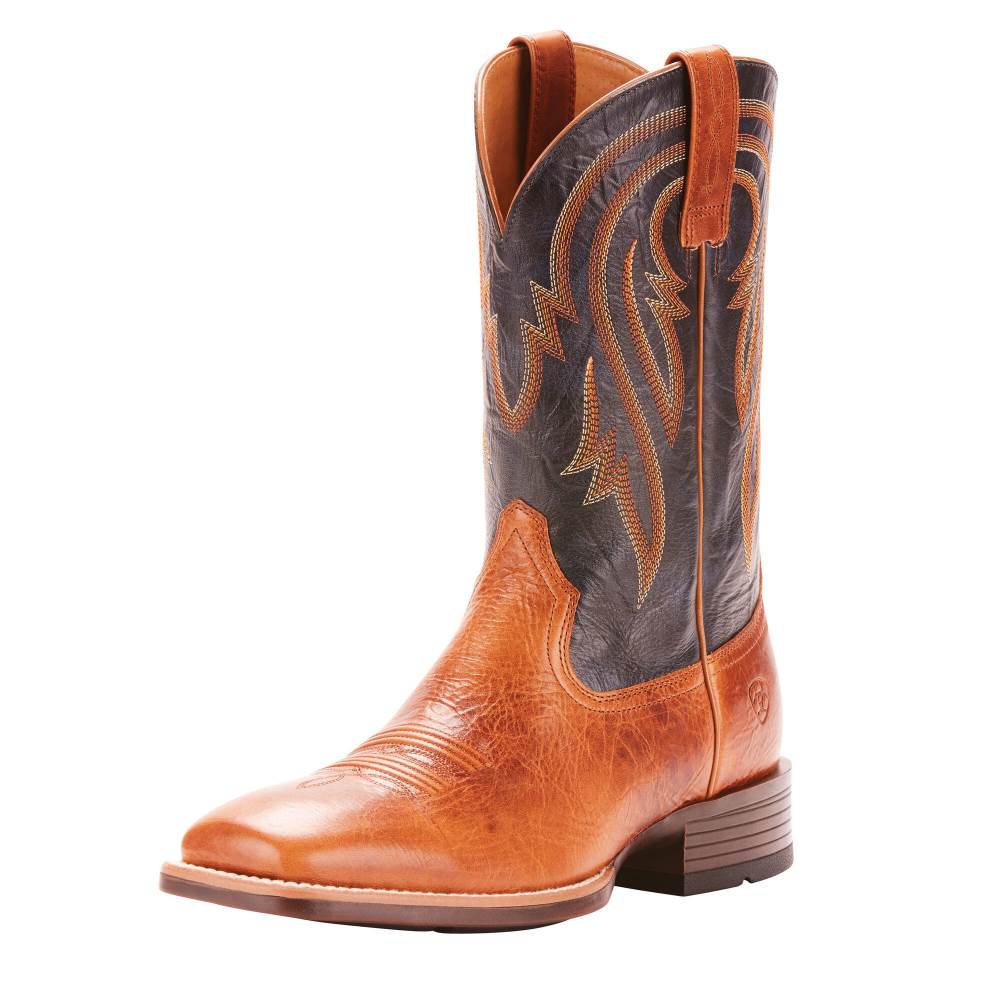 Ariat Plano Western Boot - GINGERSNAP - Click Image to Close