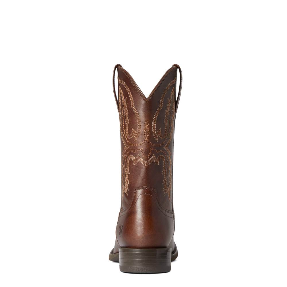 Ariat Sport Stratten Western Boot - HILLSIDE BROWN