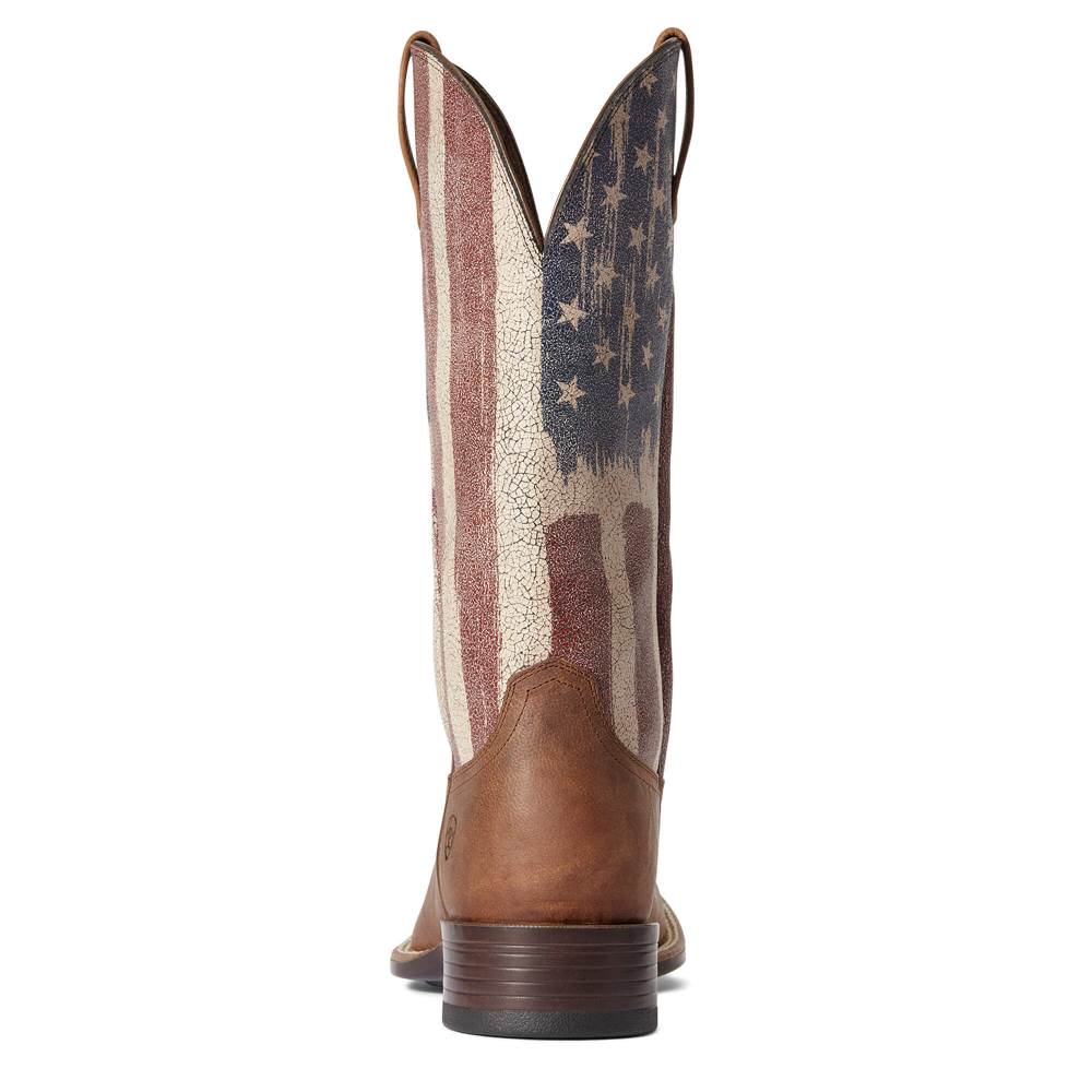 Ariat Patriot Ultra Western Boot - SORREL CRUNCH