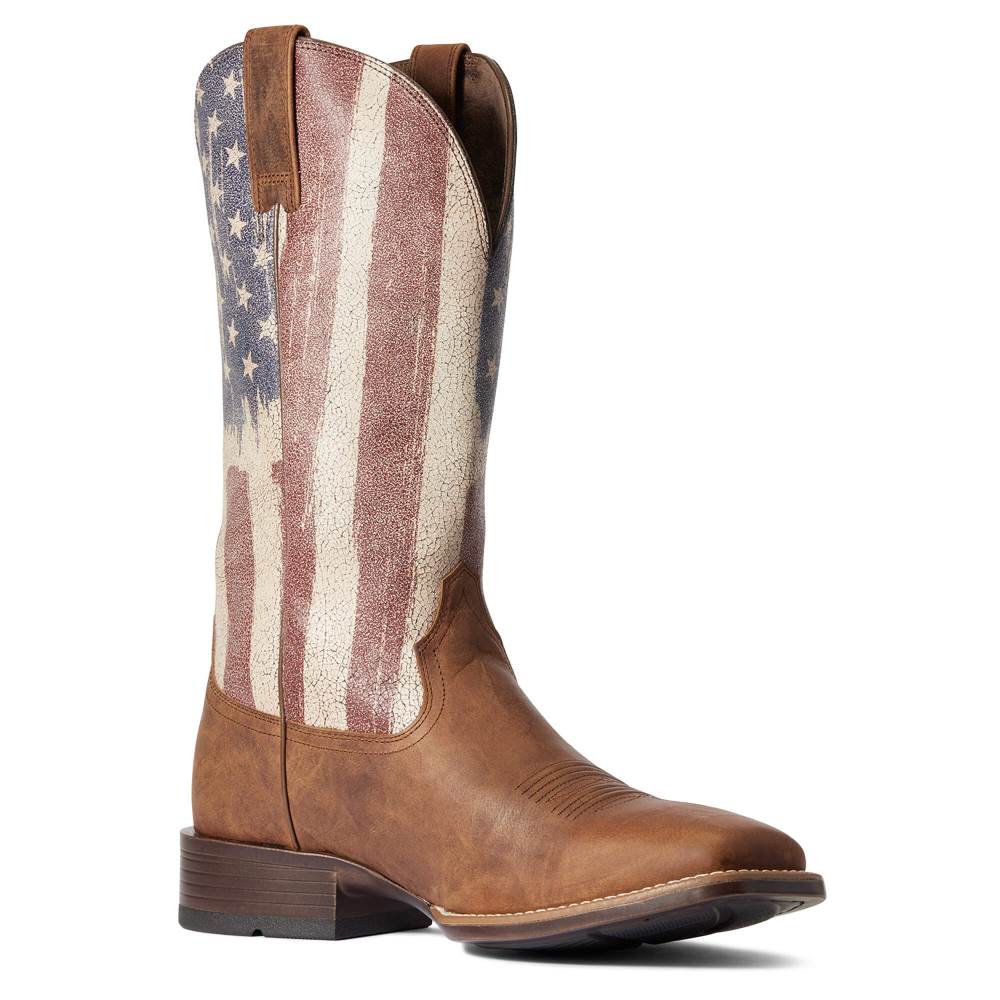 Ariat Patriot Ultra Western Boot - SORREL CRUNCH