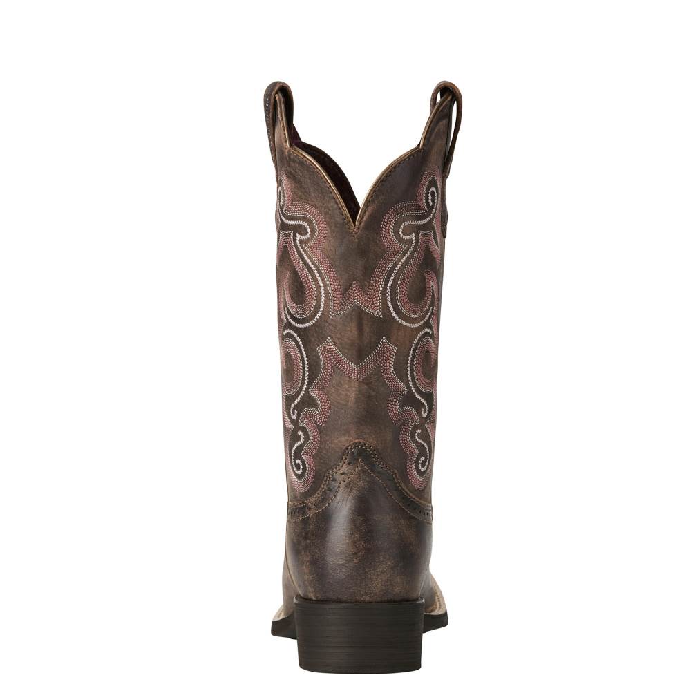 Ariat Quickdraw Western Boot - TACK ROOM CHOCOLATE