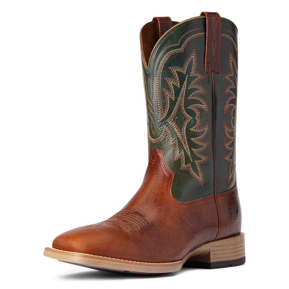 Ariat Ryden Ultra Western Boot - GINGERSNAP - Click Image to Close