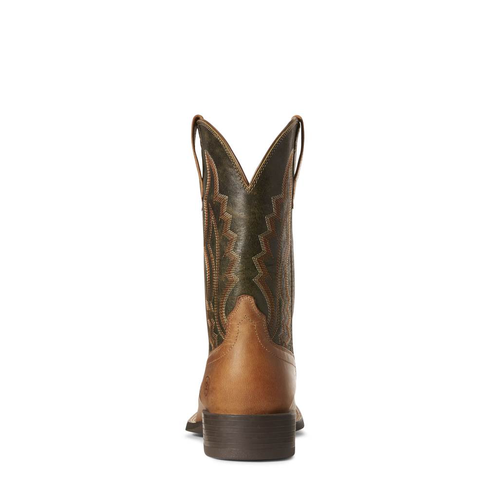 Ariat Sport Riggin Western Boot - SASSY BROWN