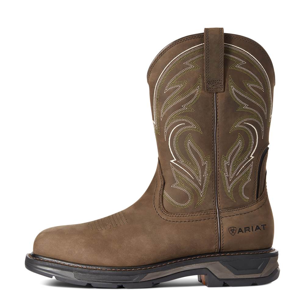 Ariat WorkHog XT Cottonwood Carbon Toe Work Boot - DISTRESSED BROWN