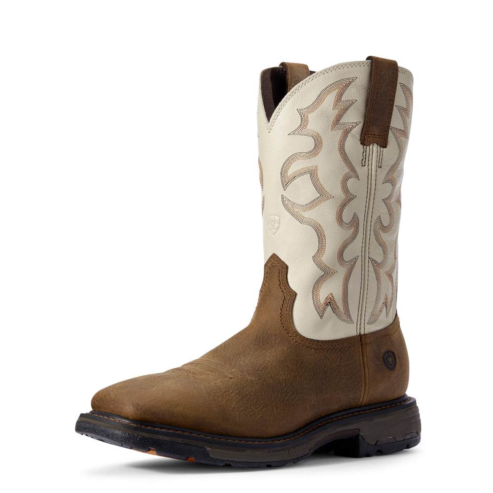 Ariat WorkHog Work Boot - RYE BROWN - Click Image to Close