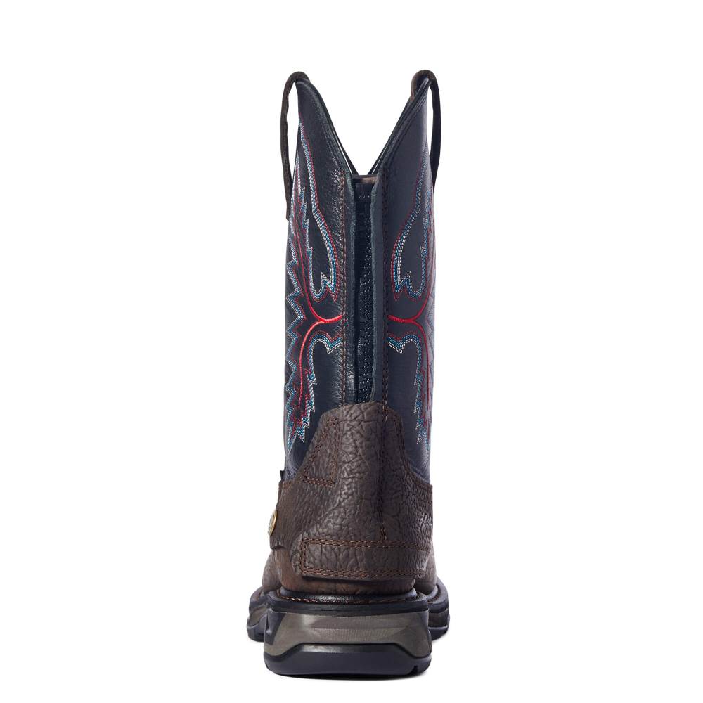 Ariat WorkHog XT EZ Zip Carbon Toe Work Boot - BRUIN BROWN