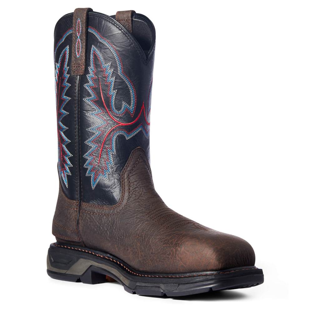 Ariat WorkHog XT EZ Zip Carbon Toe Work Boot - BRUIN BROWN