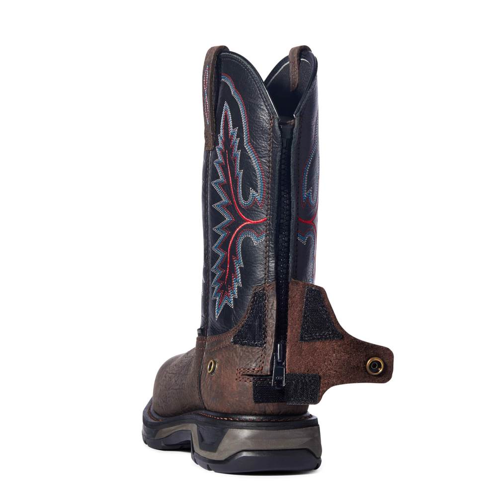 Ariat WorkHog XT EZ Zip Carbon Toe Work Boot - BRUIN BROWN