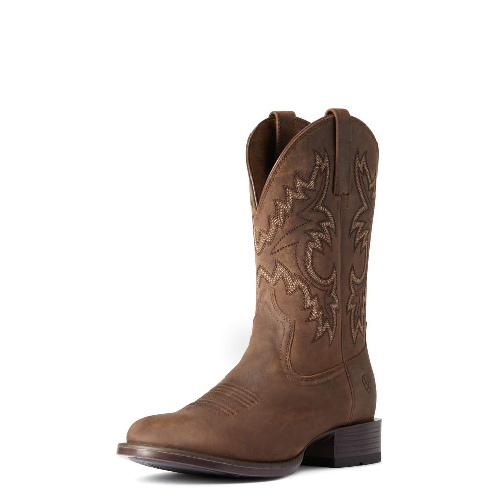 Ariat Stockman Ultra Western Boot - TALON TAN