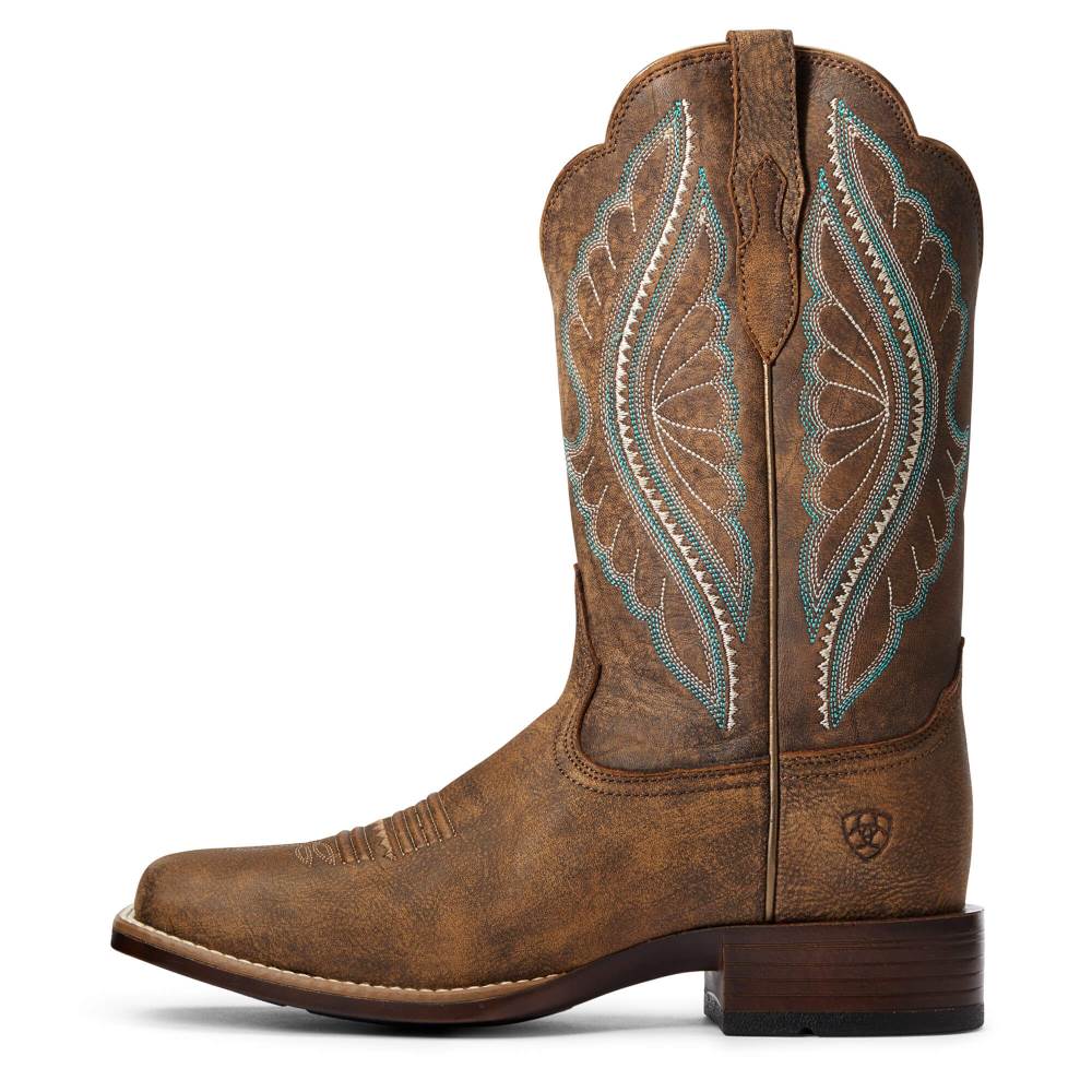 Ariat PrimeTime Western Boot - TACK ROOM BROWN