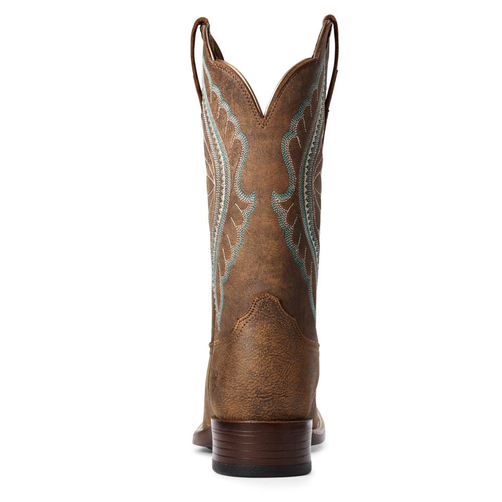 Ariat PrimeTime Western Boot - TACK ROOM BROWN