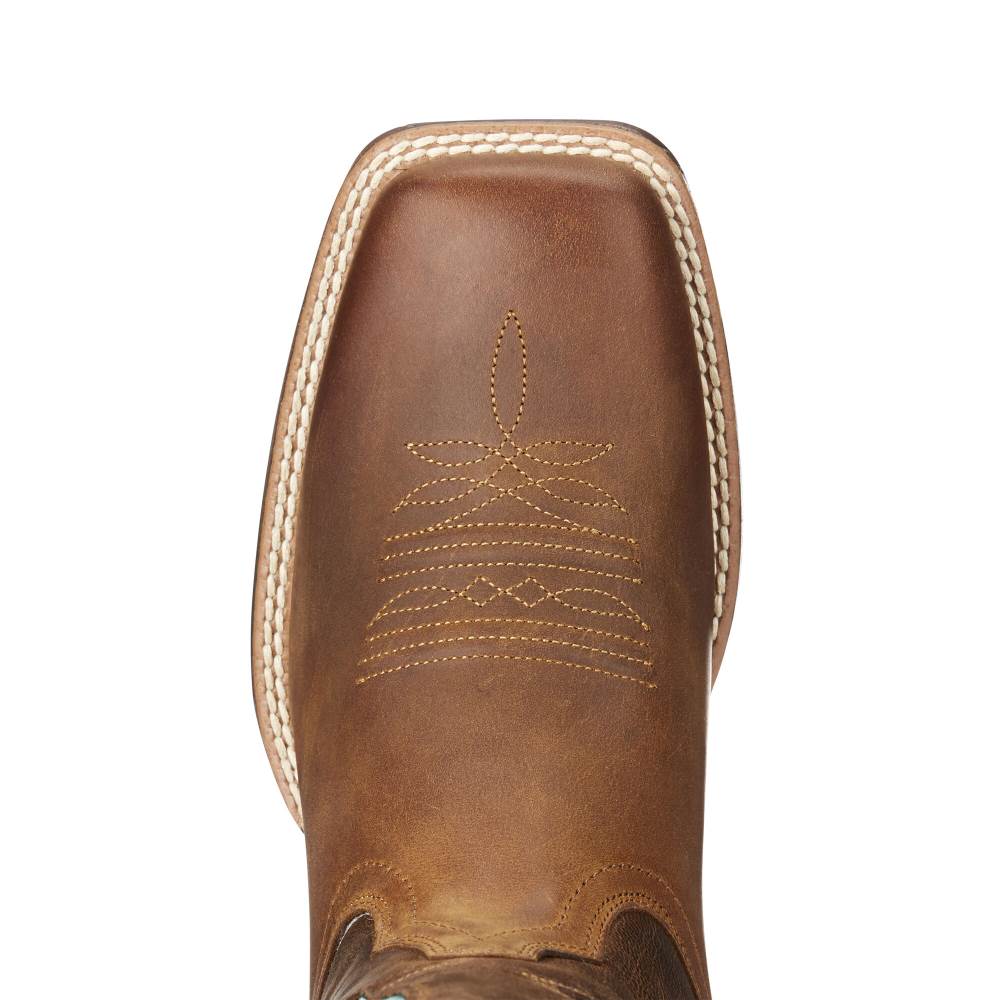 Ariat VentTEK Ultra Western Boot - DISTRESSED BROWN