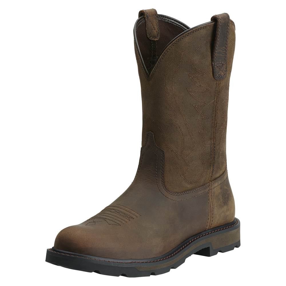 Ariat Groundbreaker Work Boot - BROWN