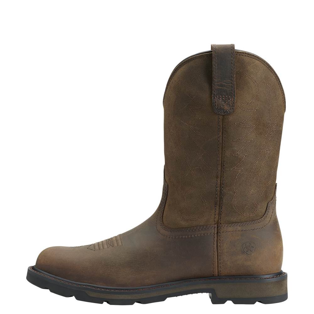 Ariat Groundbreaker Work Boot - BROWN