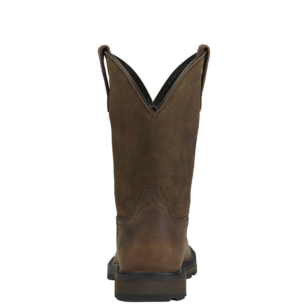 Ariat Groundbreaker Work Boot - BROWN