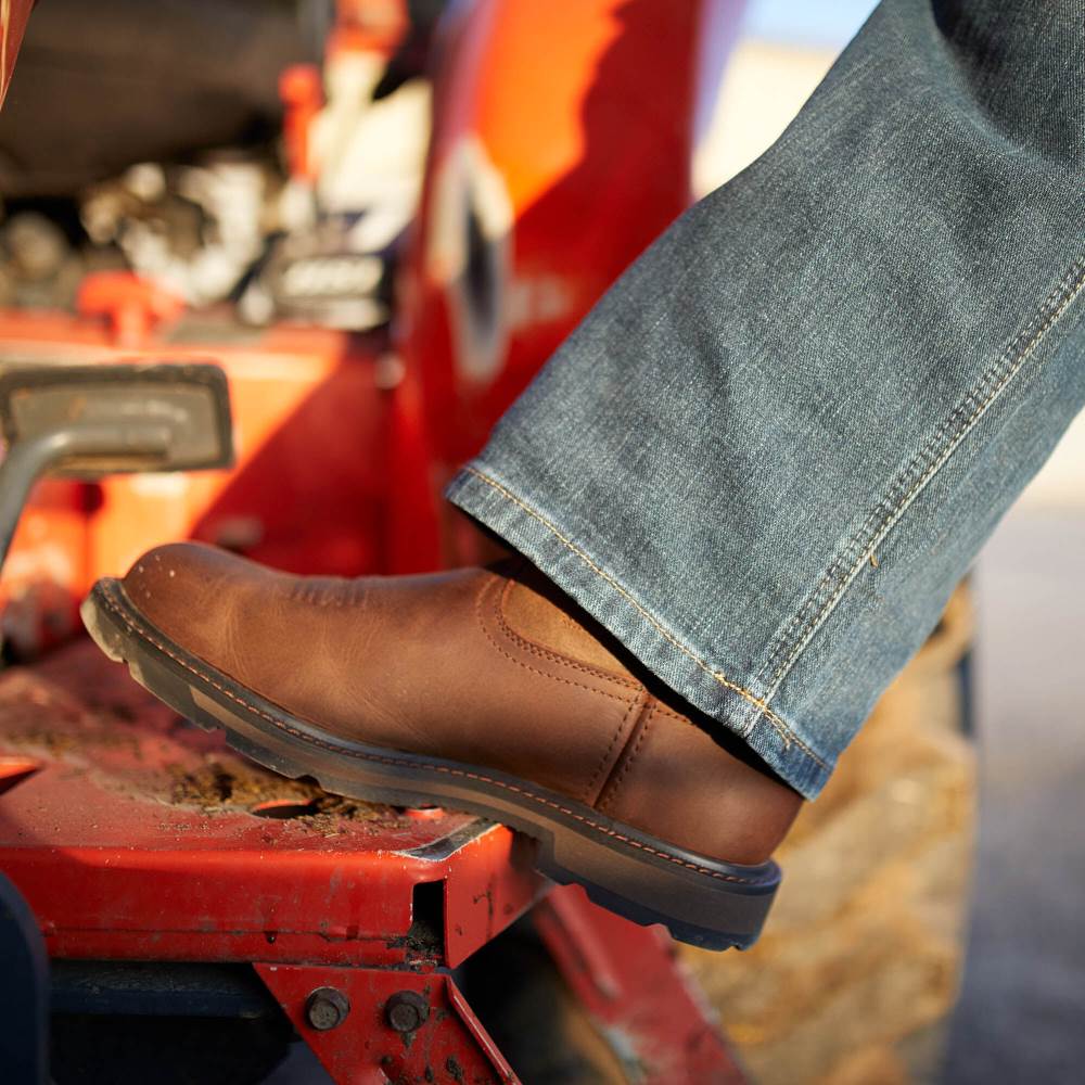 Ariat Groundbreaker Work Boot - BROWN