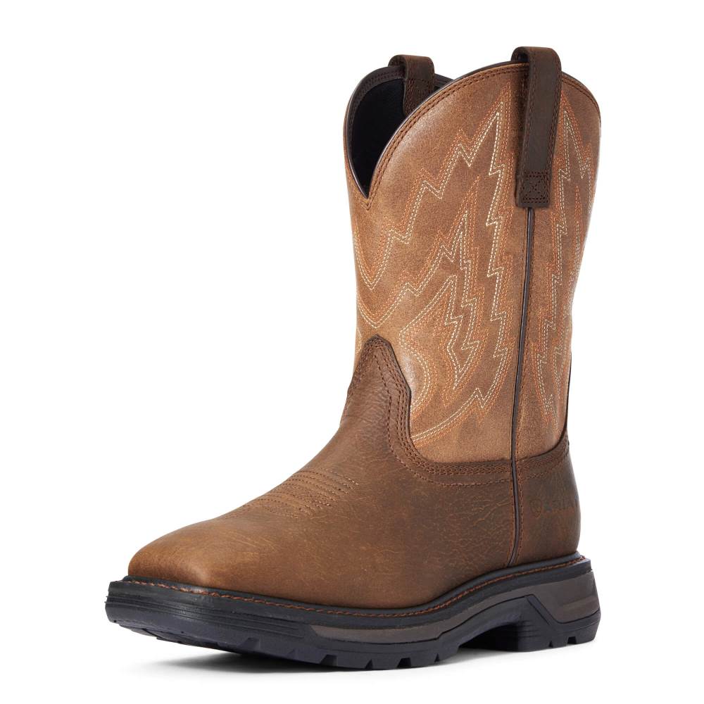 Ariat Big Rig Work Boot - RYE BROWN - Click Image to Close