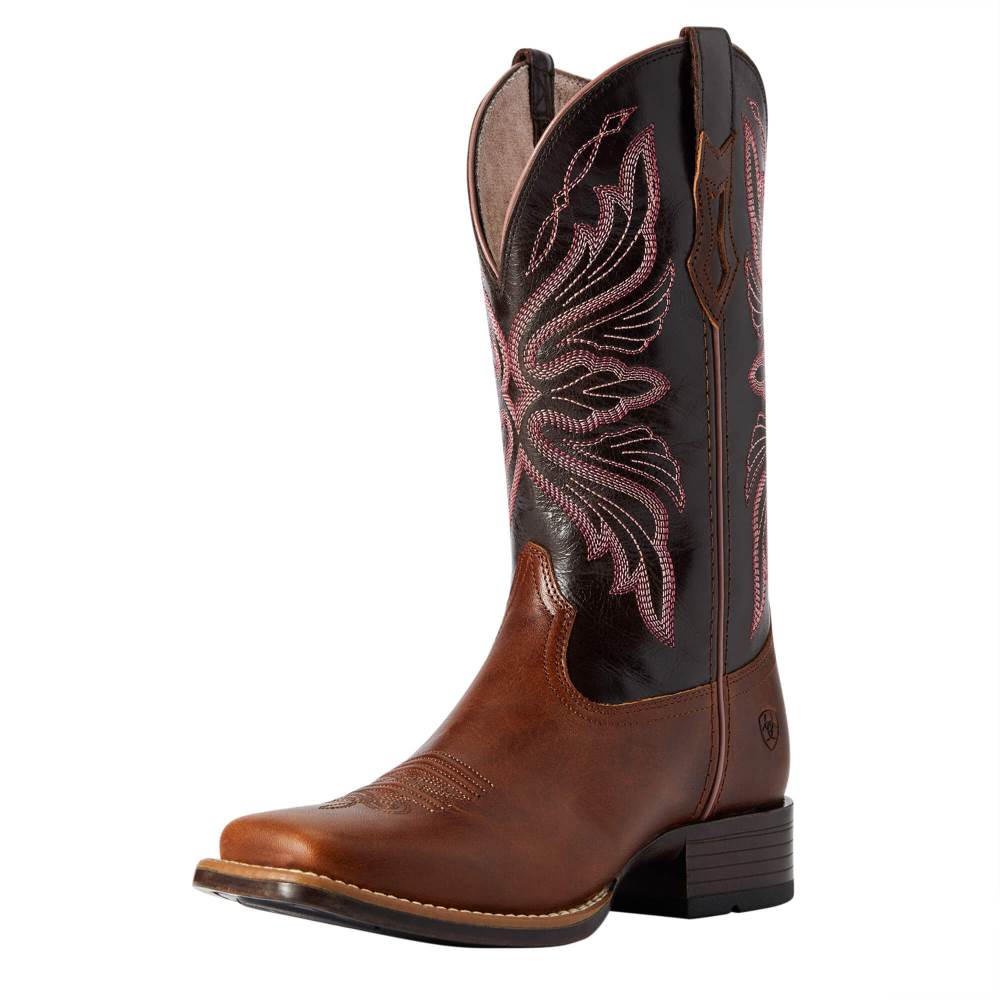 Ariat Edgewood Western Boot - DARK LUGGAGE